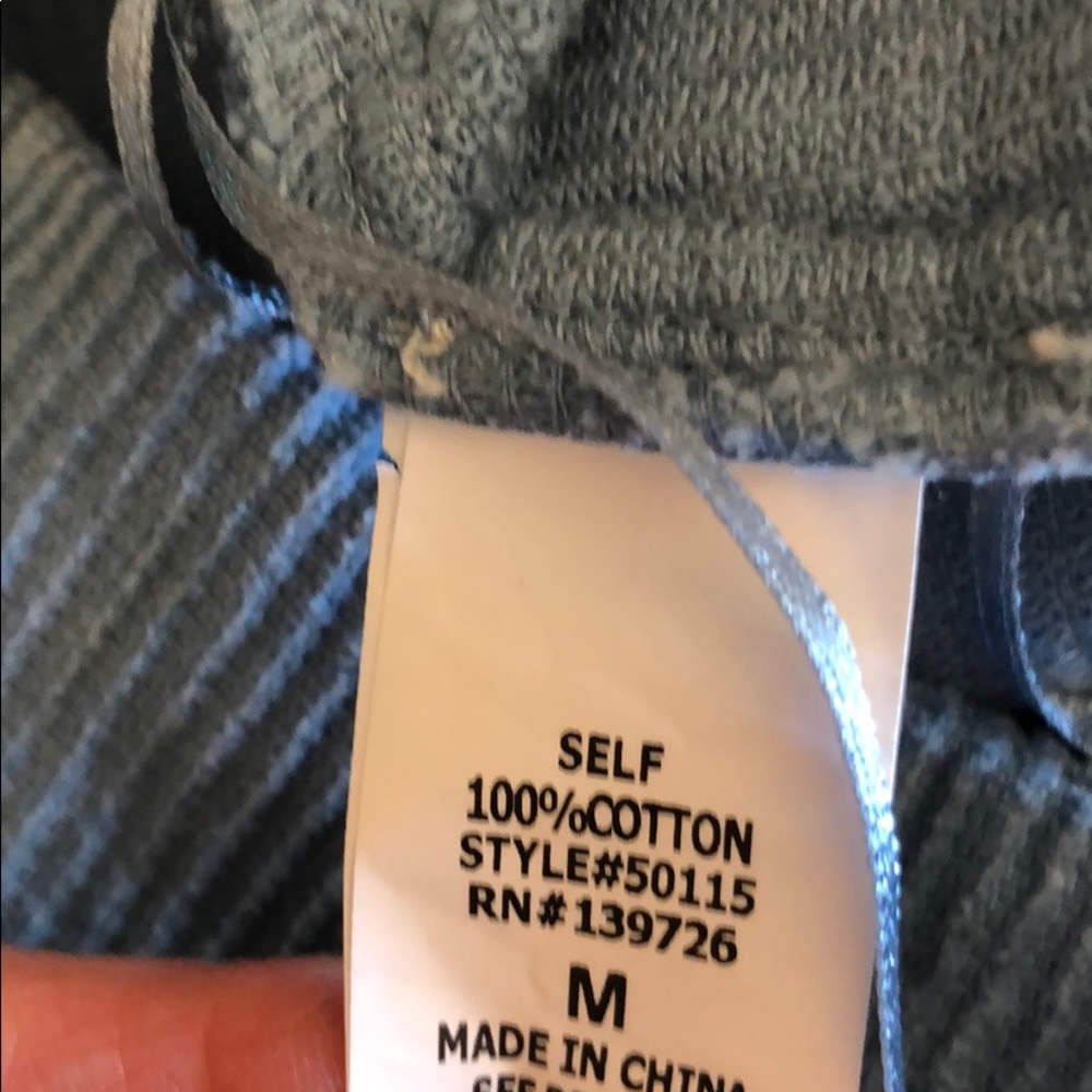 Honey Punch Dusty Blue Corduroy Skirt - Picture 5 of 5